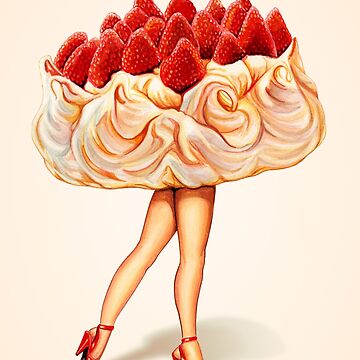 Artwork thumbnail, Cake Walk - Pavlova by Kelly Gilleran