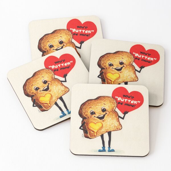 Item preview, Toast Valentine designed and sold by Kelly  Gilleran.