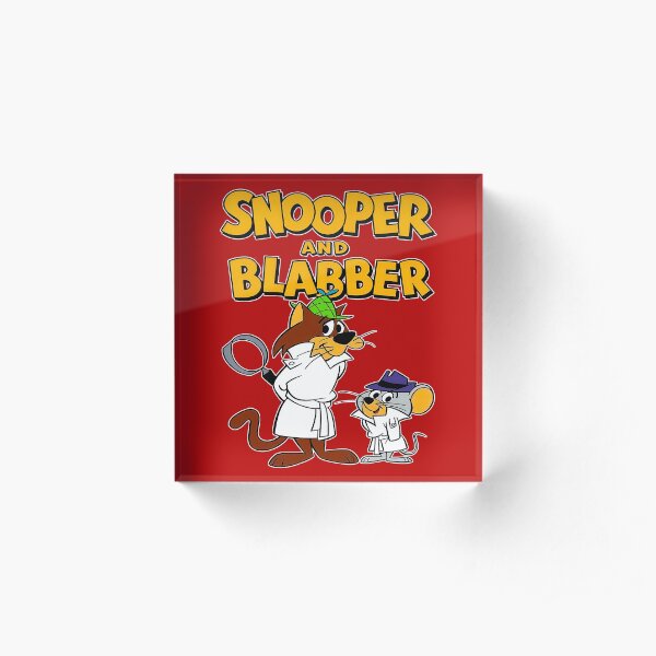 Snooper And Blabber Acrylic Block