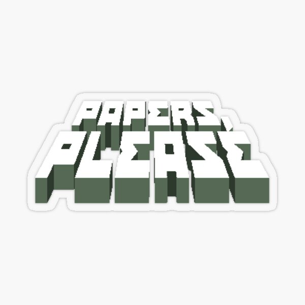 Papers, Please EZIC Emblem | Sticker