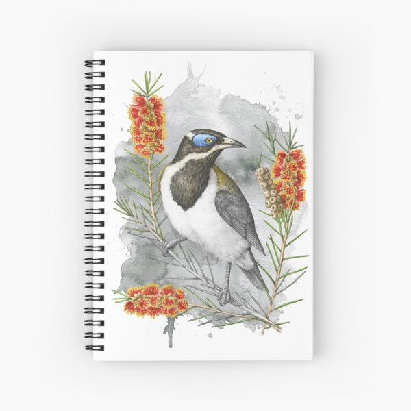 Item preview, Blue-Faced Honeyeater designed and sold by elisemartinson.