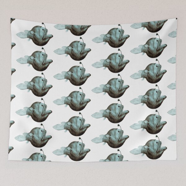Item preview, Anglerfish Diceratias bispinosus designed and sold by aimeewilson.