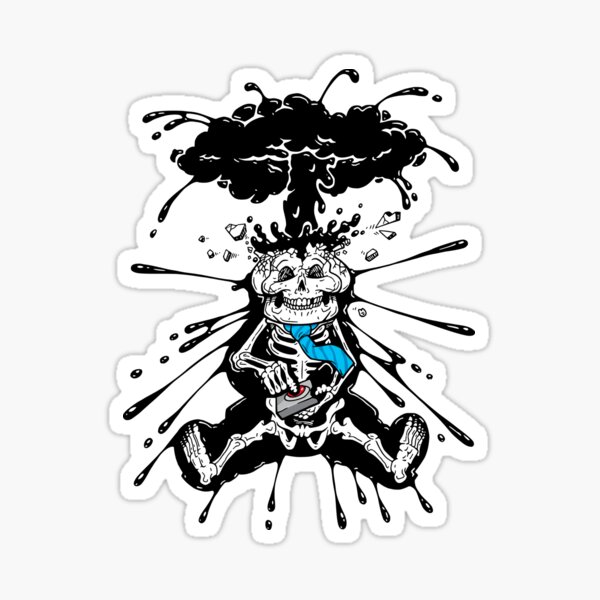 Adam Tar Bomb Sticker