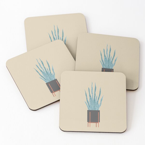 Item preview, Snake plant in a legged planter designed and sold by Iker Paz Studio.