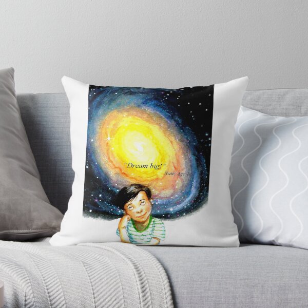 Dream Big Throw Pillow