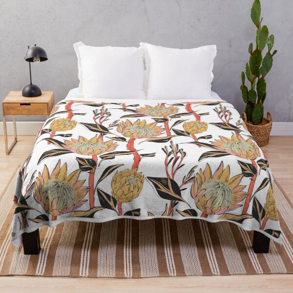 Item preview, Protea in yellow designed and sold by Milatoo.
