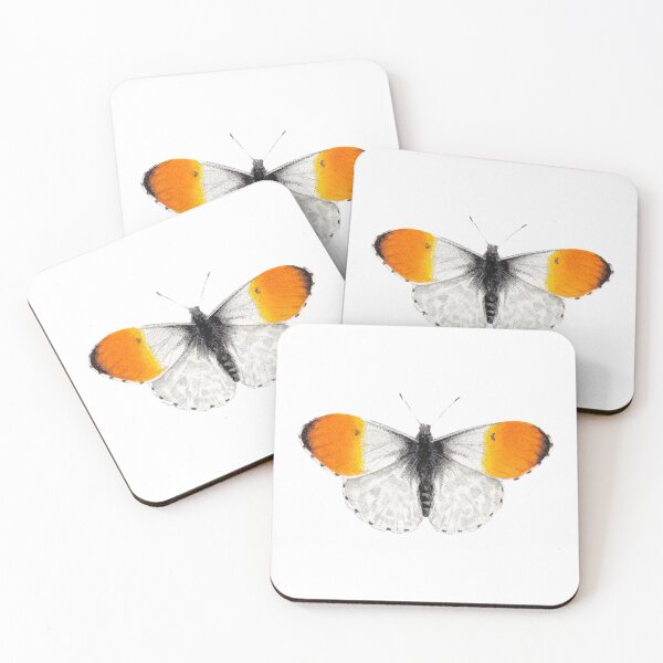 Item preview, Orange Tip Butterfly designed and sold by WhileIWonder.