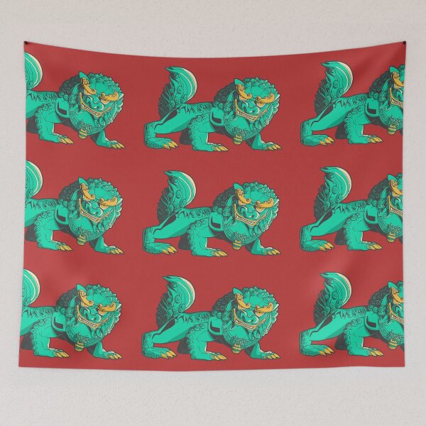 Item preview, Foo Dog (green) designed and sold by TomiAx.