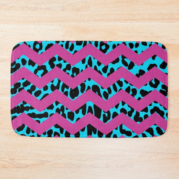 Item preview, Leopard Zig Zag (blue) designed and sold by Jeremy Crotty.