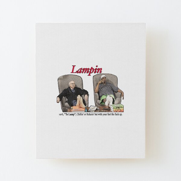 Lampin - Limitez votre enthousiasme Impression montée sur bois