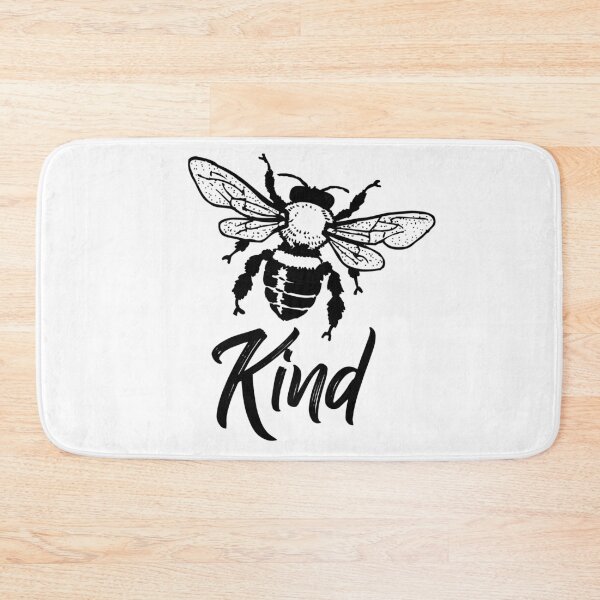 Aperçu de l'œuvre Bee kind typography text art quote by Word Fandom - wordfandom créée et vendue par Kerry Pritchard.