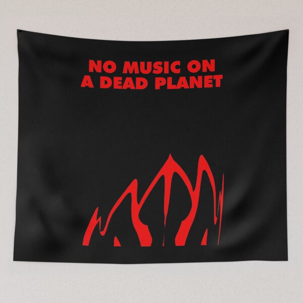 Item preview, No Music On A Dead Planet designed and sold by boogsbay.