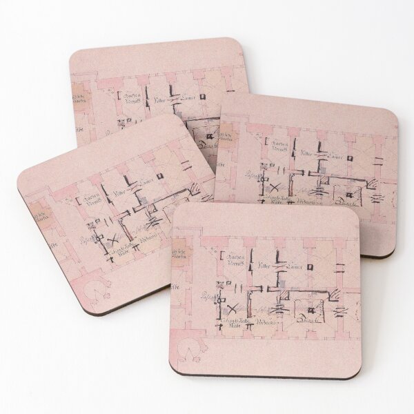 Item preview, Ground plan – Dresden Castle – Green Vault designed and sold by Vanité.