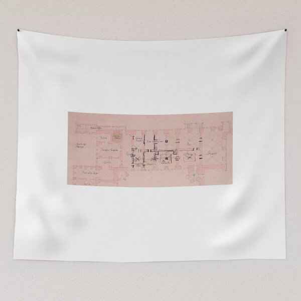 Item preview, Ground plan – Dresden Castle – Green Vault designed and sold by Vanité.