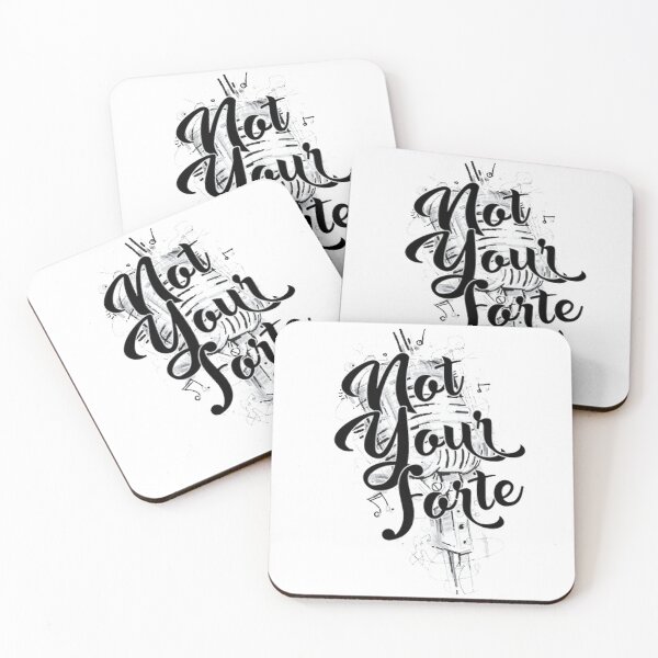 Item preview, Not Your Forte designed and sold by Harajukbox.