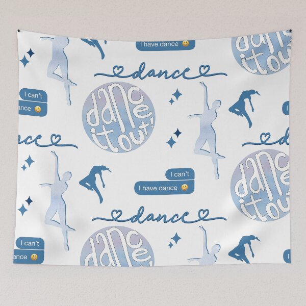 Item preview, Blue Watercolor Dance Sticker Pack designed and sold by The-Goods.