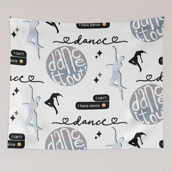 Item preview, Black Watercolor Dance Sticker Pack designed and sold by The-Goods.