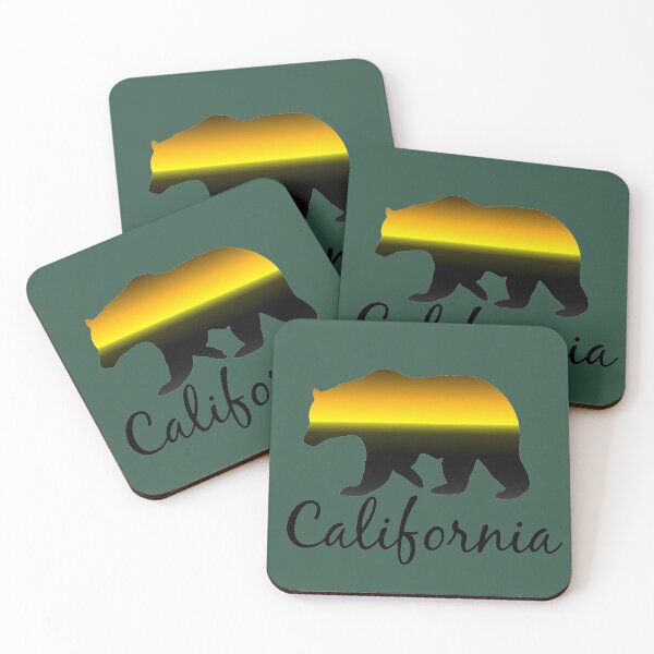 Item preview, California Sunset Bear designed and sold by Jeremy Crotty.