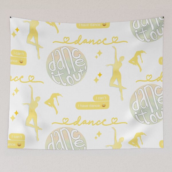 Item preview, Light Yellow Watercolor Dance Sticker Pack designed and sold by The-Goods.