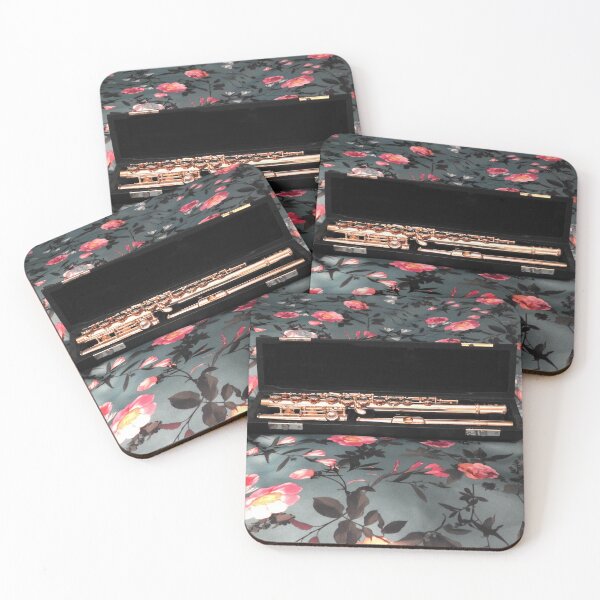 Item preview, Flute and Flowers designed and sold by Kathryn Jones.