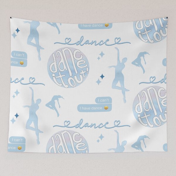 Item preview, Light Blue Watercolor Dance Sticker Pack designed and sold by The-Goods.