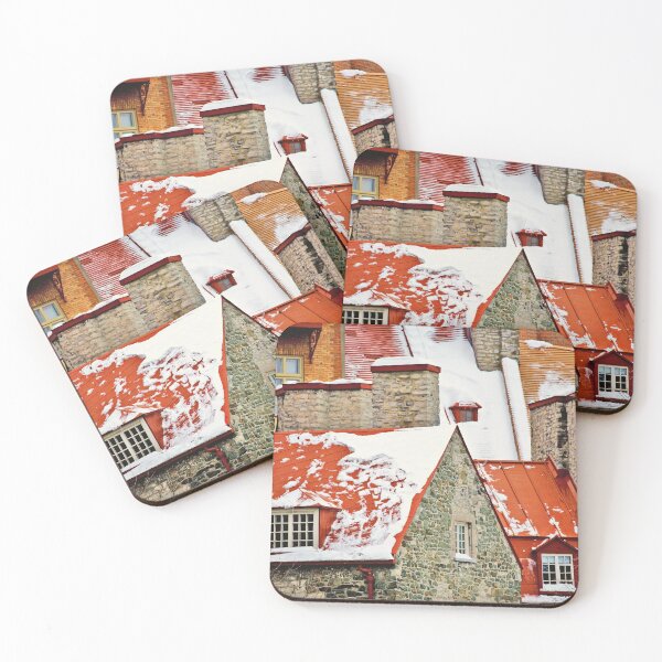 Item preview, Angular Rooftops, Old Quebec designed and sold by Yannik Hay.