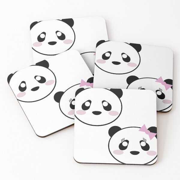 Item preview, Kawaii Panda He She Boy Girl Cute sweet designed and sold by kristinedesigns.