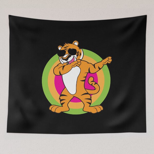 Item preview, Funny Cute Dabbing Tiger Gift Idea designed and sold by haselshirt.