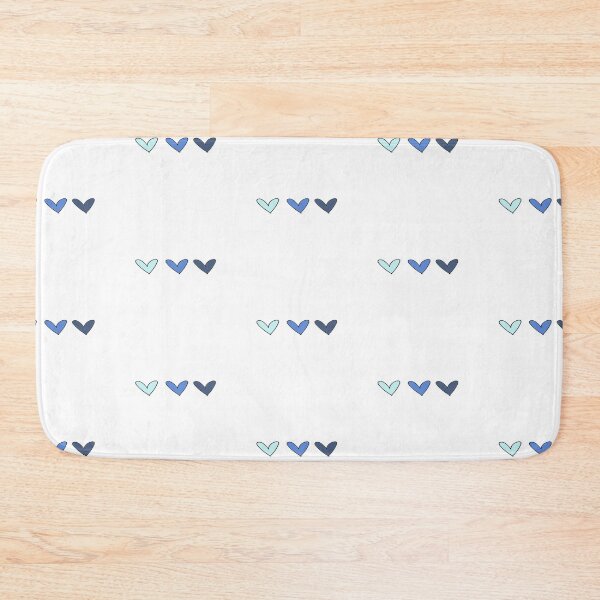 Item preview, Blue Hearts designed and sold by haleyerin.