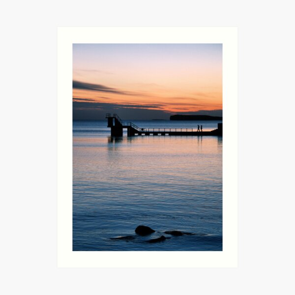 galway sunset.. Art Print