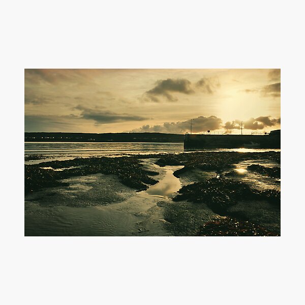 kilronan sunset.. aran islands Photographic Print