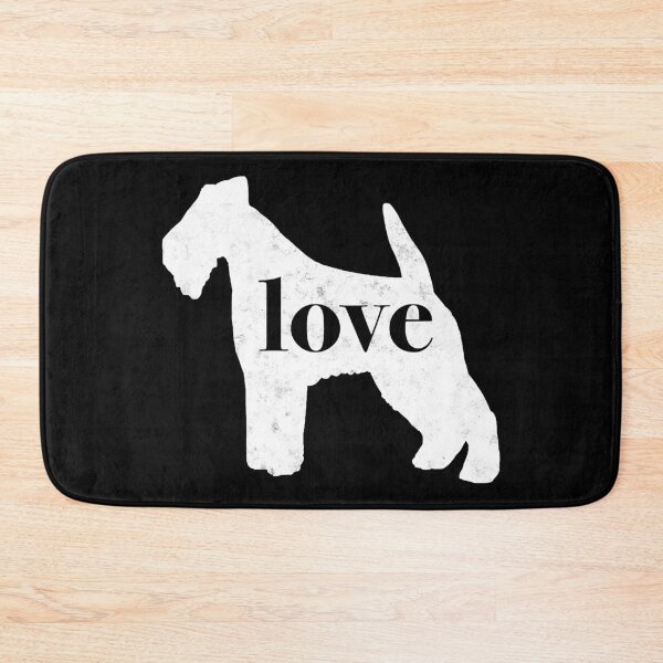 Item preview, Wire Fox Terrier Love - A Minimalist Distressed Vintage Style Design for Dog Lovers designed and sold by traciwithani.