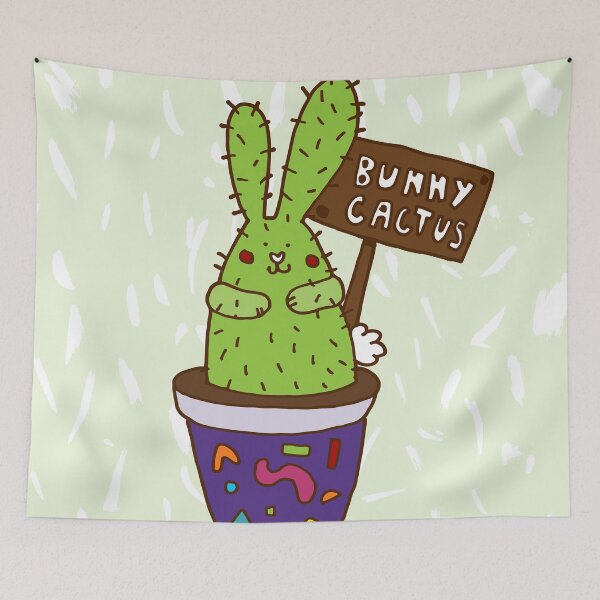 Item preview, Cactus bunny designed and sold by littleredcheeks.