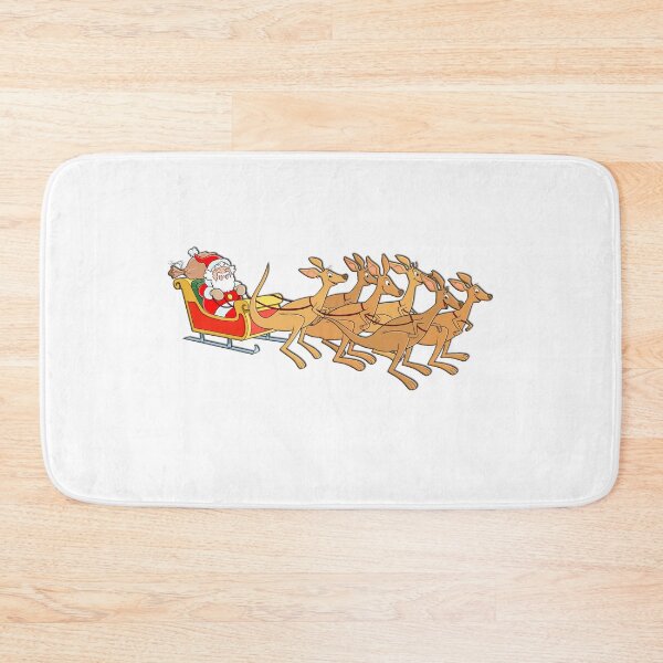 Item preview, Santa Kangaroo flying designed and sold by GSunrise.