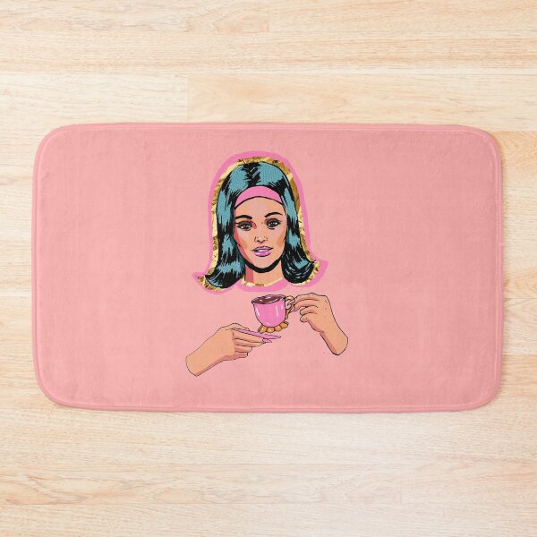 Item preview, Wanna tea? illustration in retro, comicbook style. designed and sold by TijanaD.