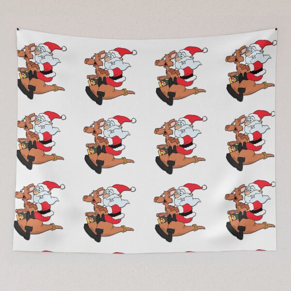 Item preview, Santa and flying Kangaroo designed and sold by GSunrise.