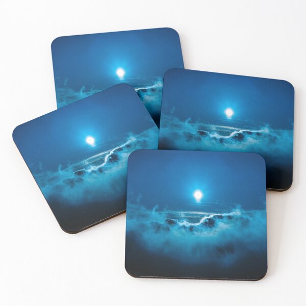 Item preview, Full moon above the clouds designed and sold by StbdCapsized.
