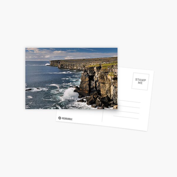 Item preview, aran island cliffs designed and sold by Michelle McMahon.