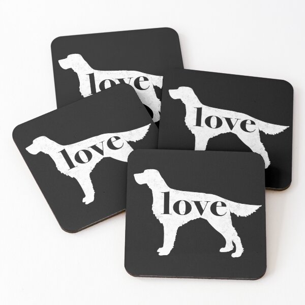 Item preview, Irish Setter Love - A Minimalist Distressed Vintage Style Design for Dog Lovers designed and sold by traciwithani.