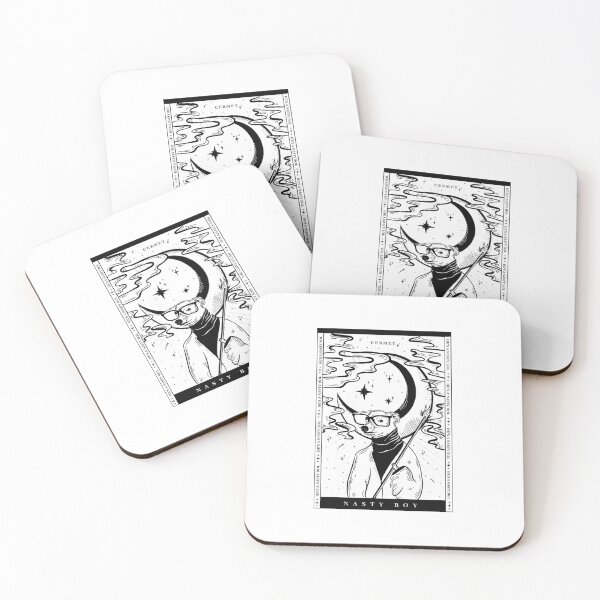 Item preview, Nasty Boy Cermet Tarot Card designed and sold by Caroline Accatino.