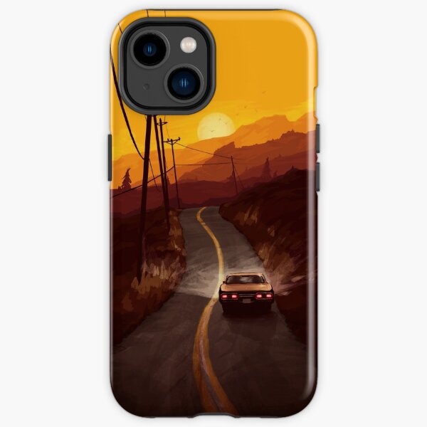 Supernatural - Impala Sunset iPhone Tough Case
