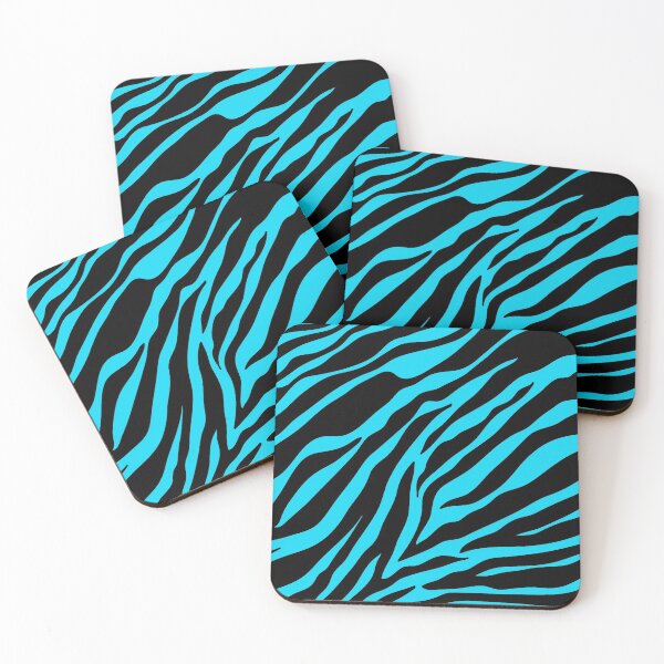 Item preview, Zebra Pattern (blue) designed and sold by Jeremy Crotty.