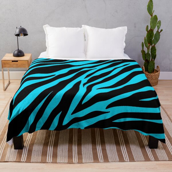 Item preview, Zebra Pattern (blue) designed and sold by Jeremy Crotty.