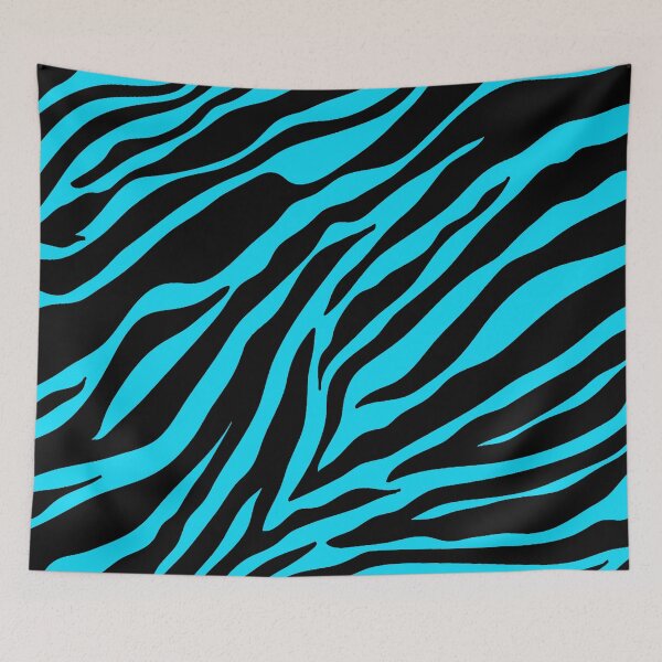 Item preview, Zebra Pattern (blue) designed and sold by Jeremy Crotty.