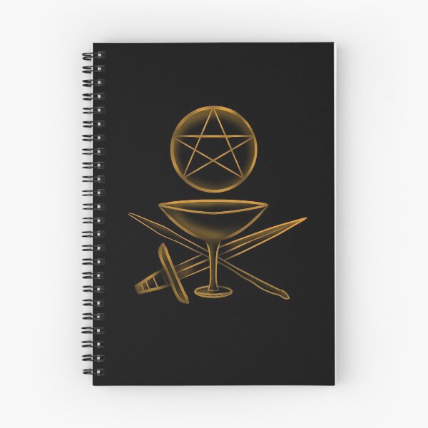 Item preview, Tarot Minor Arcana Gold outline shaded fill designed and sold by Adriana Juarez.