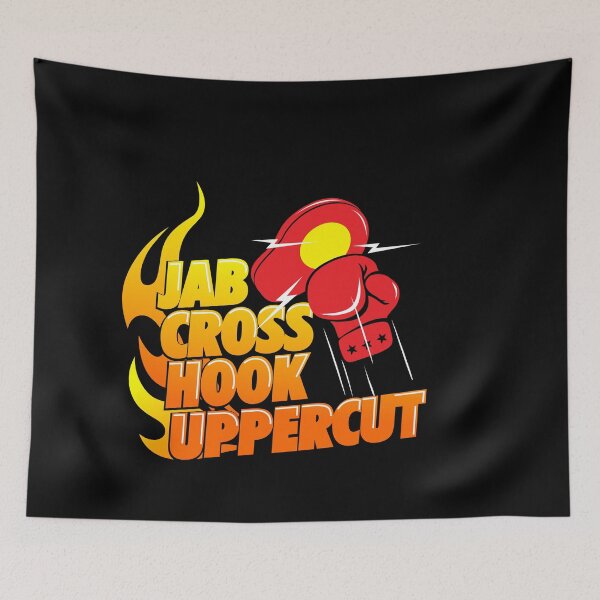 Item preview, Jab, Cross, Hook, Uppercut Boxing T-Shirt designed and sold by StarenguCrew.
