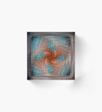 Gnarl Spiral Acrylic Block