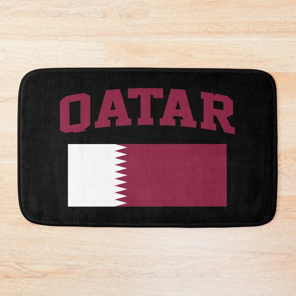 Item preview, Qatar Flag designed and sold by TheLastStand.