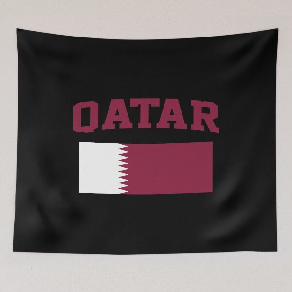 Item preview, Qatar Flag designed and sold by TheLastStand.