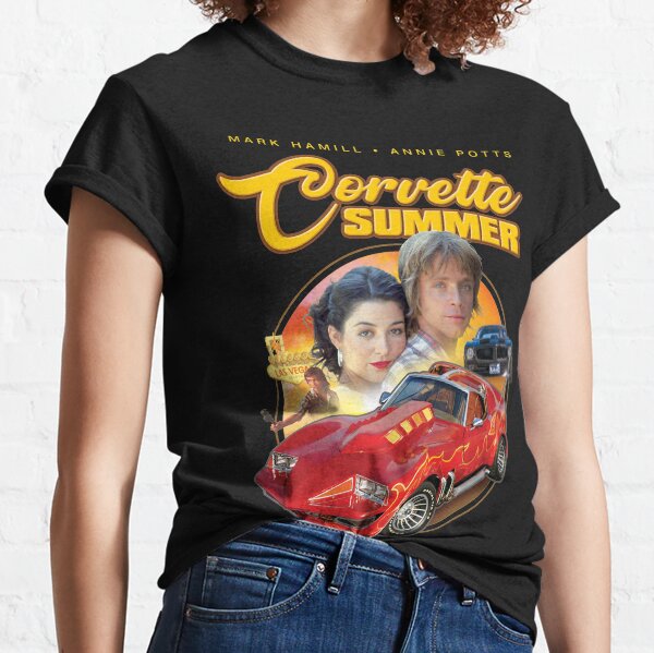 Corvette Summer T-Shirt - Cult Classic Car Movie - 1970s Car Movies Classic T-Shirt